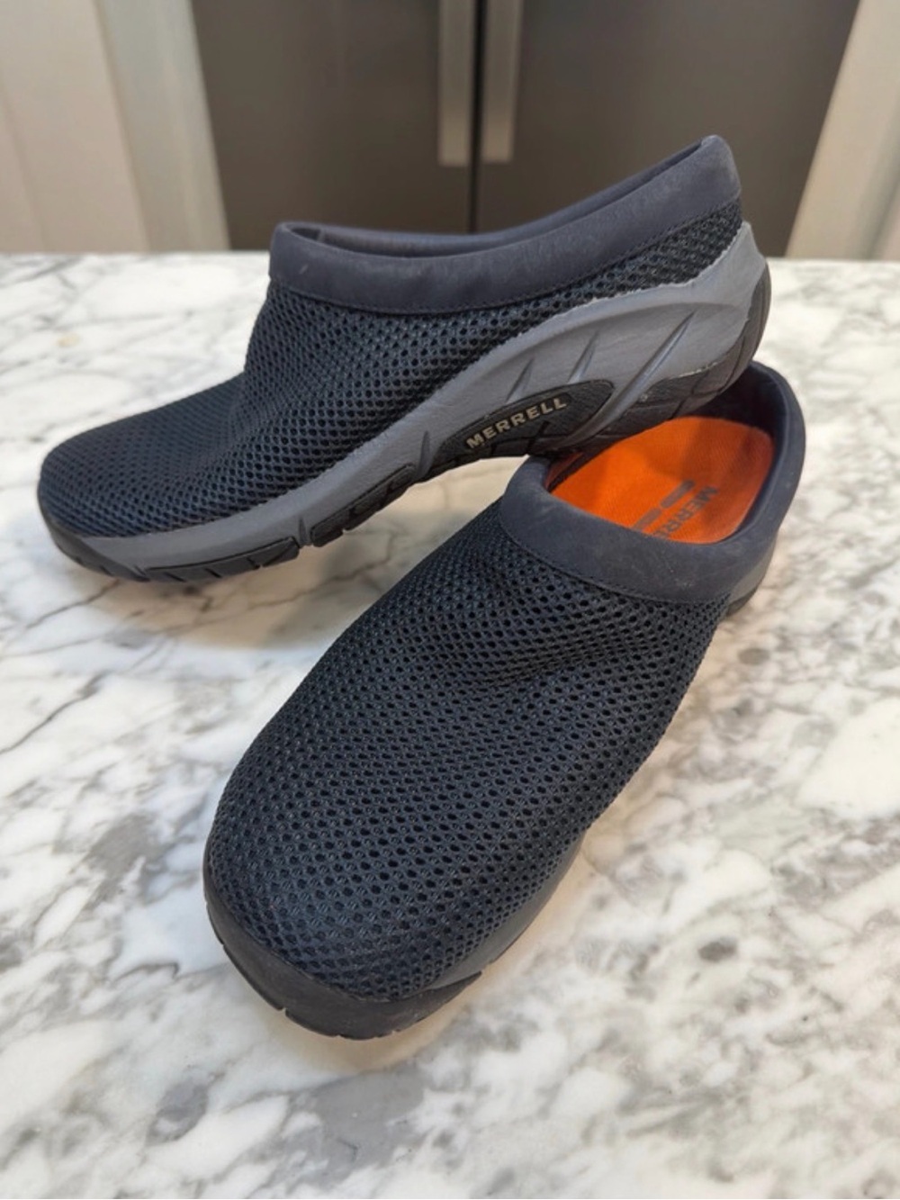 Merrell Mesh Slip-On with Orange Insole - Picture 3 of 5